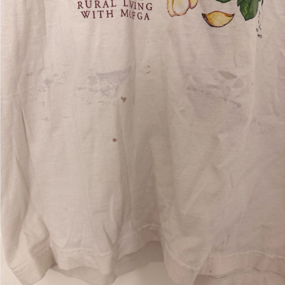 White Common Ground Country Fair T-Shirt - Picture 4 of 4
